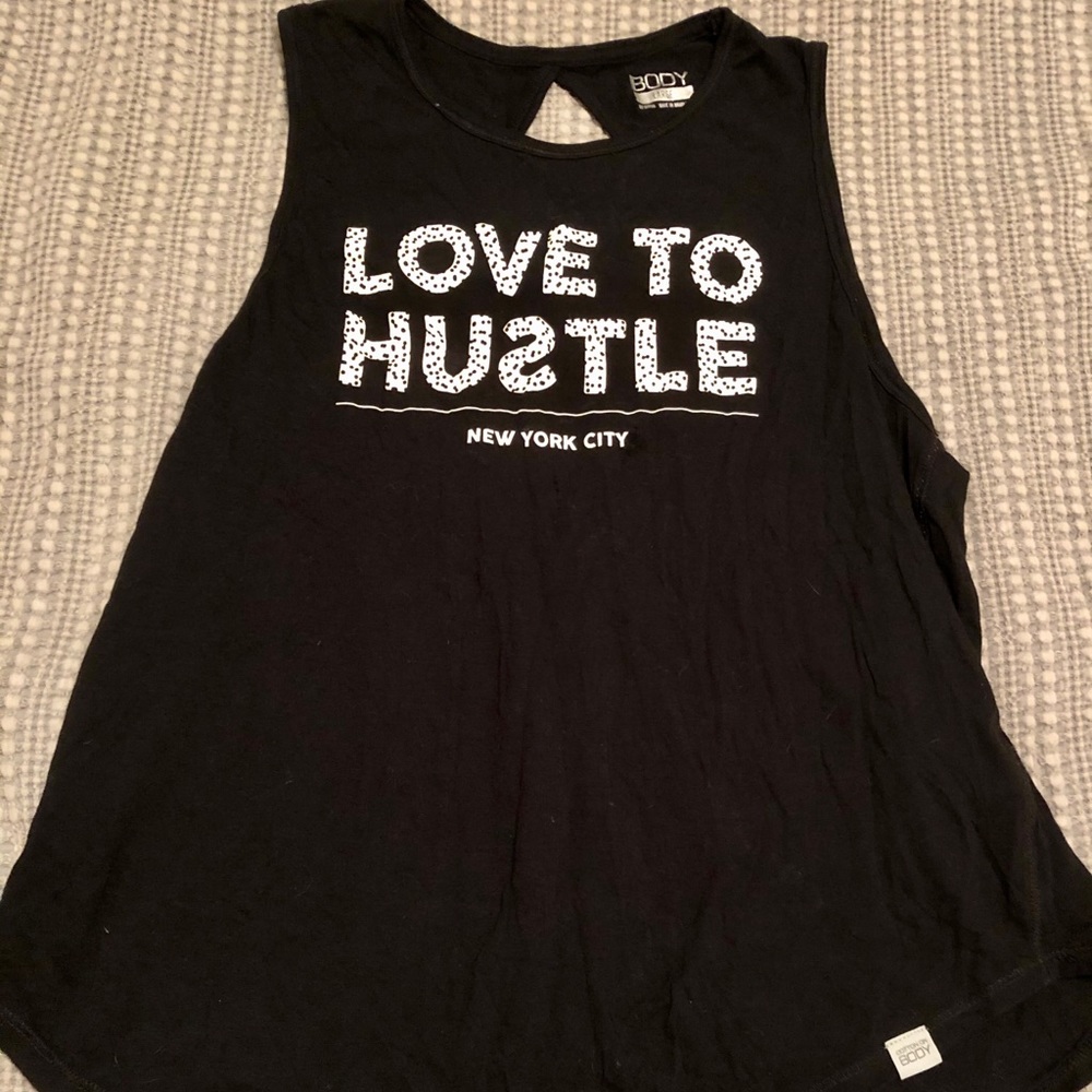 CottonOn Love to Hustle Graphic Sleeveless Singlet